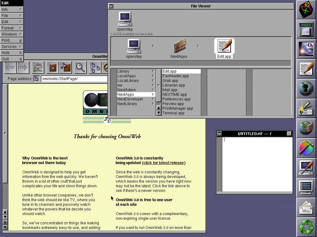 OpenStep 4.2 picture