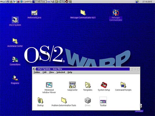 OS/2 Warp 4 picture